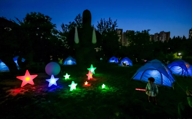 济南城市公园星光露营节，给孩子更好的童年！(图7)